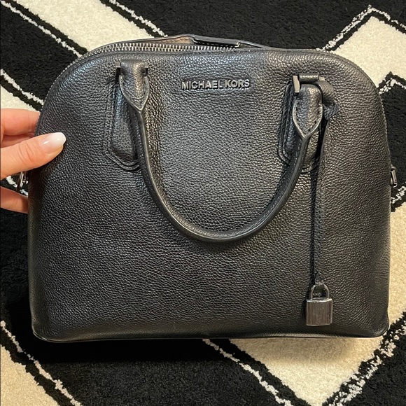 Michael Kors Handbags - Michael Kors Black Pebbled Leather Purse